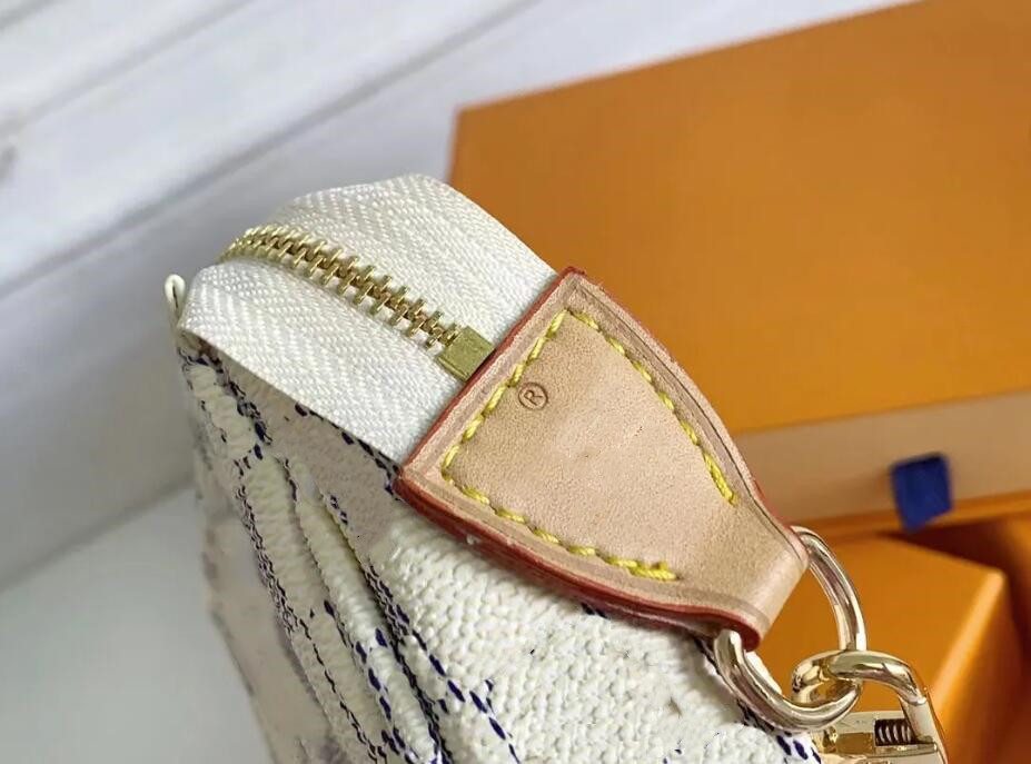 7A Adele Wallet Clutch Bags MINI POCHETTE ACCESSOIRES Iconic Fashion Womens Pouch Clutch Zippy Chain Wallet Monedero Phone Sling Bag mini Size bag with Original box