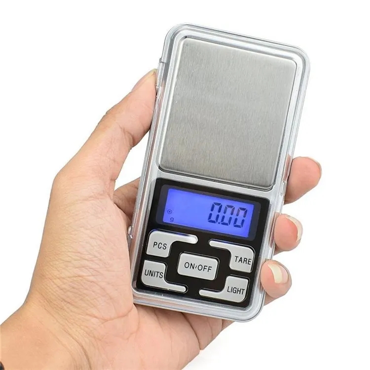 100G 200G X 0,01G 500G X 0,1 g Skale cyfrowe Mini precyzyjne skale biżuterii Bilans Balans Gram Electronic Pocket Scale Free DHL