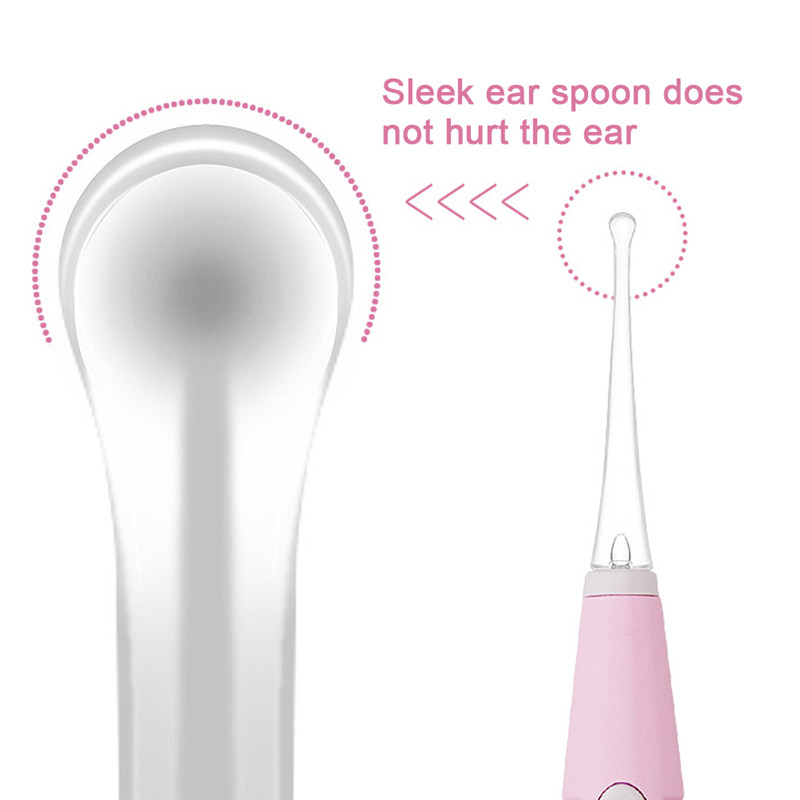 Baby Ear Cleaner Ear Wax Removal Tool Ficklight EarPick Ear Cleaning Earwax Remover Lysande öronkurett Ljussked