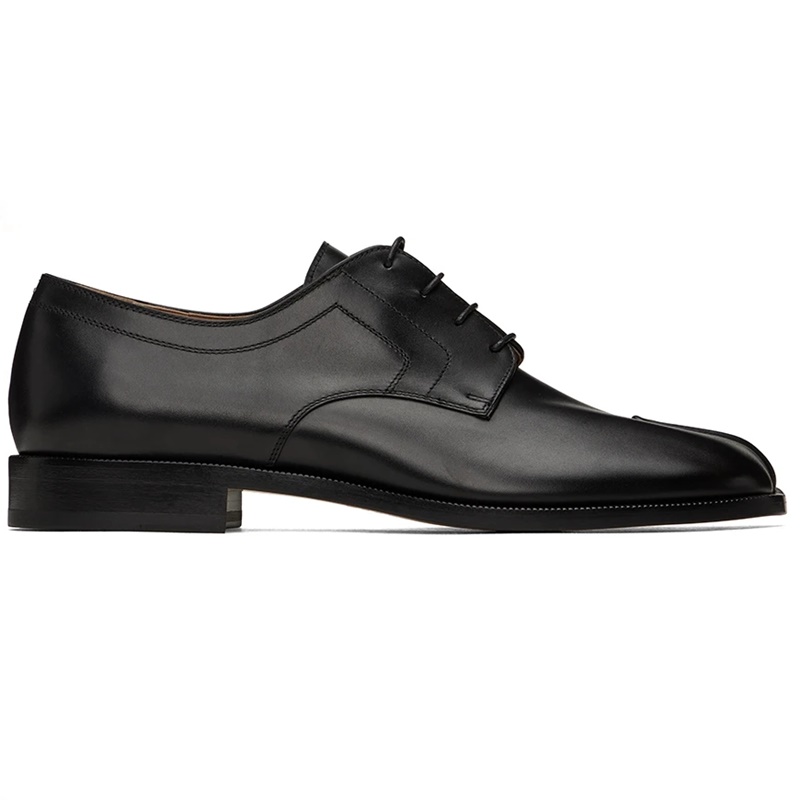 Nova chegada Itália sapatos de couro prateado para homens de couro de gado Split Toe Oxfords sapatos masculinos com cadarço para festa e casamento