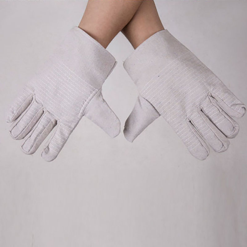 Gants de protection du travail épais Double couche, 24 fils, en toile résistante à l'usure, support personnalisé, vente en gros