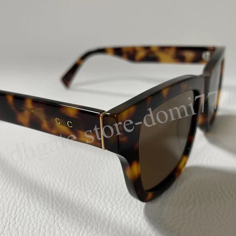 Lunettes de soleil de la mode Premium Squircle Full Frame avec le logo pour hommes Femmes Summer Sun Glasses 256E