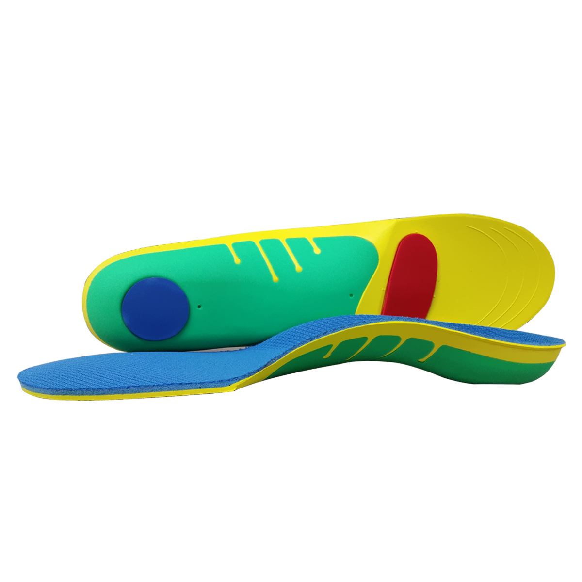 Eva Orthopedic Insoles Flat Foot Arch Support Anti-skid Breatbale Sweat Shock-absorbing Sports Shoes Insoles Inserts Cushion Pad