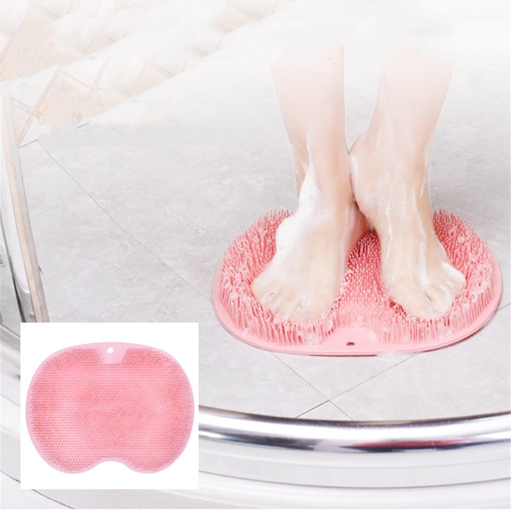 Épurateurs 3D Silicone pied Massage brosse multifonction douche Massage salle de bain antidérapant tapis de bain exfoliant propre coussin coussin accessoires