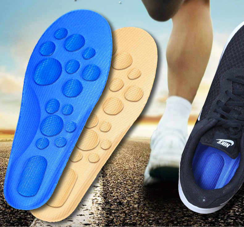 Memory Foam Sports Ortopedic Insoles Pads For Shoes Inserts Sole Arch Flat Feet Support Massage Orthotic Insole Shoe Pad Cushion