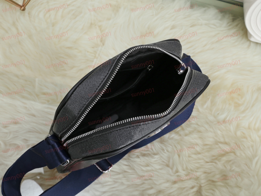 Torba męska luksusowy klasyczny styl moda jedno ramię w terenie designerskie torby komputerowe pakiet opakowanie ukośne plecaki na ramię