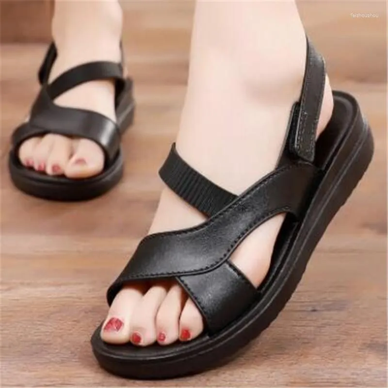 Sandals Women Wedges Peep Toe Beach Outdoor Comfortable Casual Strap Gladiator Party Work Office Ladies Shoes