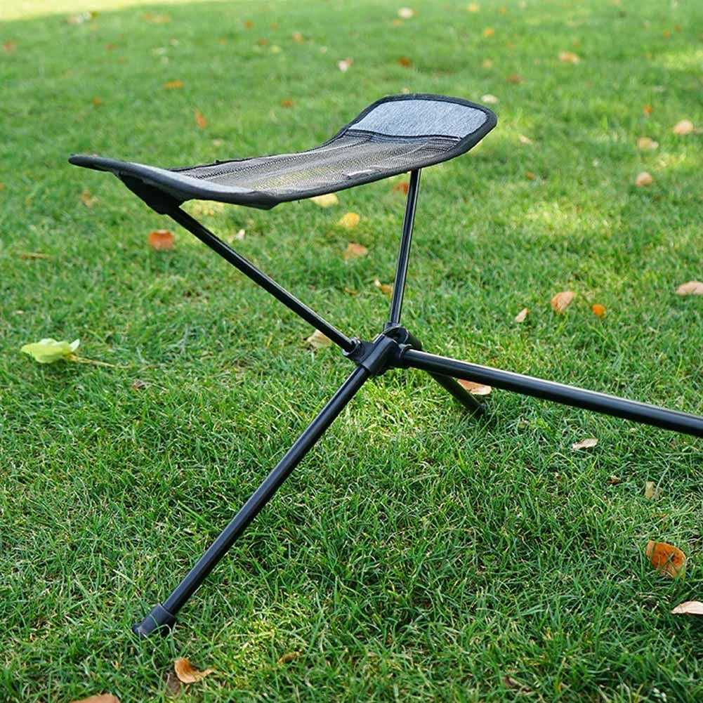 Meubles de camping Chaise pliante extérieure Repose-pieds en aluminium Chaise de camping Repose-pieds inclinable Repose-pieds portable Tabouret pliableHKD230625