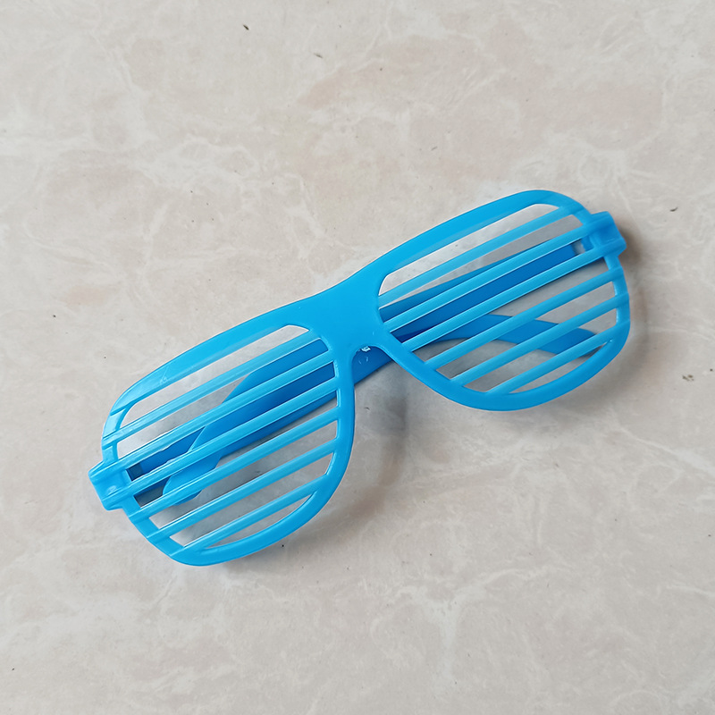 Shutter Shades okulary Shutter Okulary przeciwsłoneczne Neonowe kolory migawki okulary za lata 80. 90. retro favors disco urodzinowe dekoracje urodzinowe