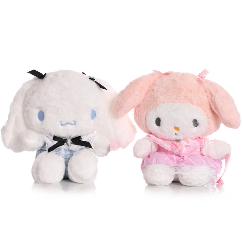 Vente en gros et au détail dessin animé anime jouets en peluche robe de princesse Lolita Melody mignon petit diable Rag Doll enfants accompagnent jouer des cadeaux de vacances