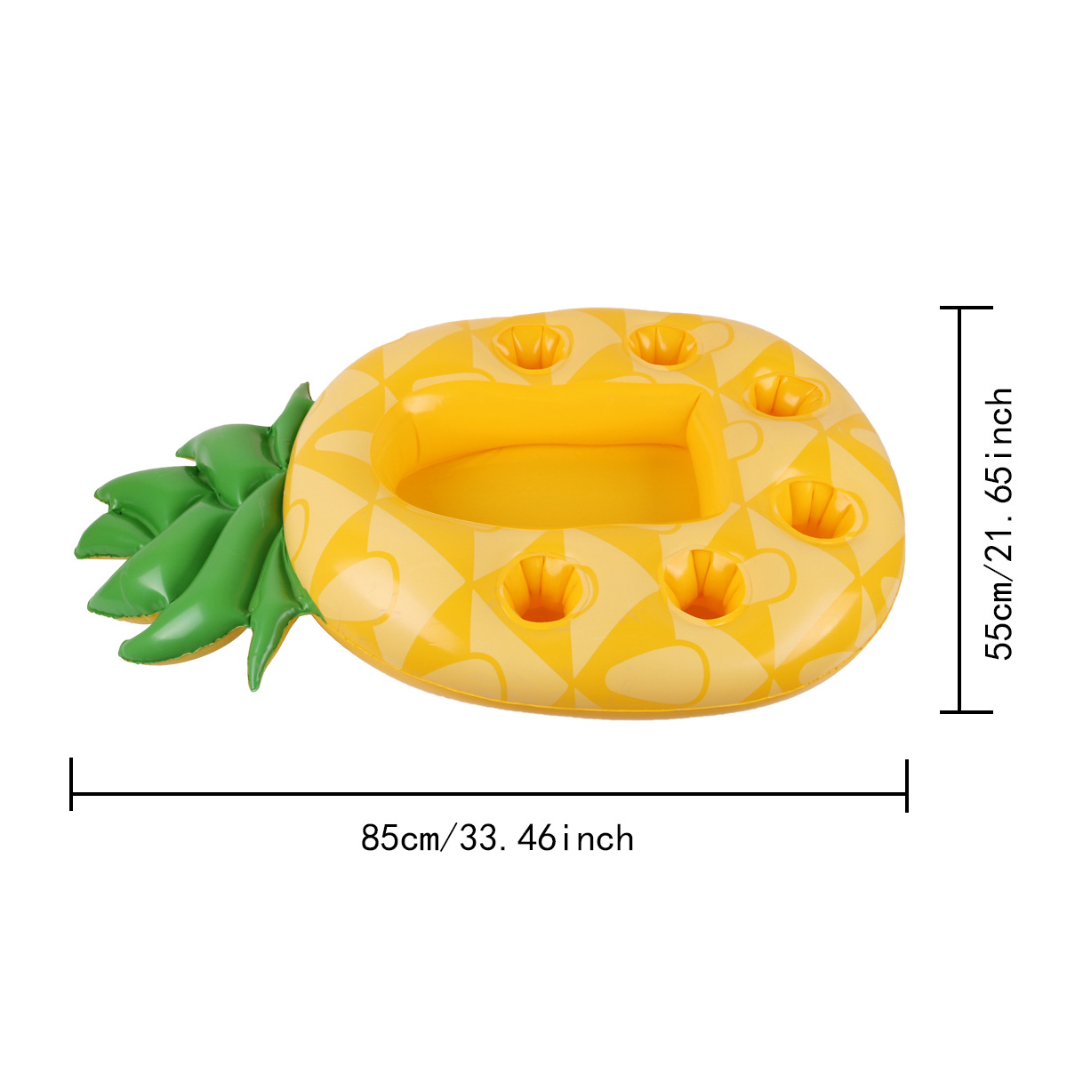 Organisatie Opblaasbare biertafel Pool Float Avocado-vorm Zomer Waterfeest Luchtbed IJsemmer Serveer-/saladebar Dienblad Houder voor etenswaren