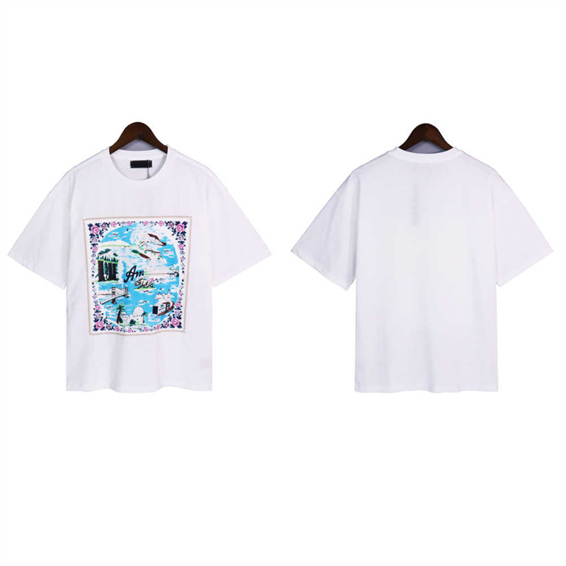 Men and Women Designer Casual Short Sleeve Luxury Hip Hop Street T-shirt Printed Fashion Men's Top quality cotton shortS-XL