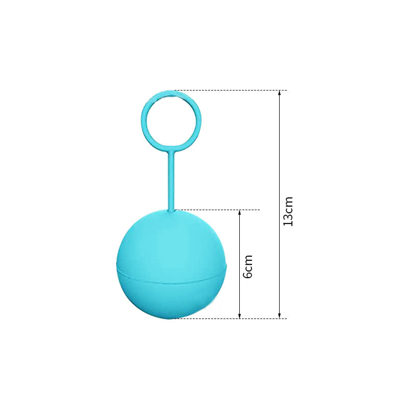 Summer Silicone Water Ball Toy Pallanuoto Pull Ring Buckle Bambini Adulti che giocano nei giocattoli di decompressione dell'acqua