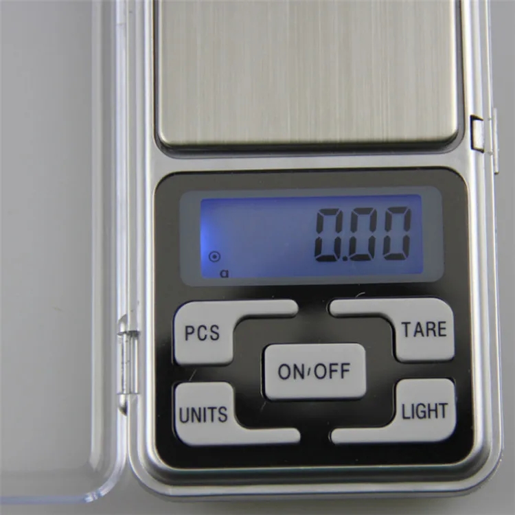 100G 200G X 0,01G 500G X 0,1 g Skale cyfrowe Mini precyzyjne skale biżuterii Bilans Balans Gram Electronic Pocket Scale Free DHL