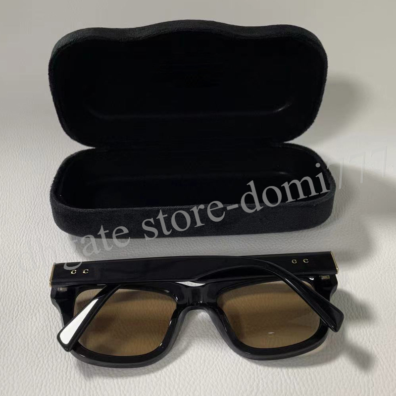 Lunettes de soleil de la mode Premium Squircle Full Frame avec le logo pour hommes Femmes Summer Sun Glasses 256E