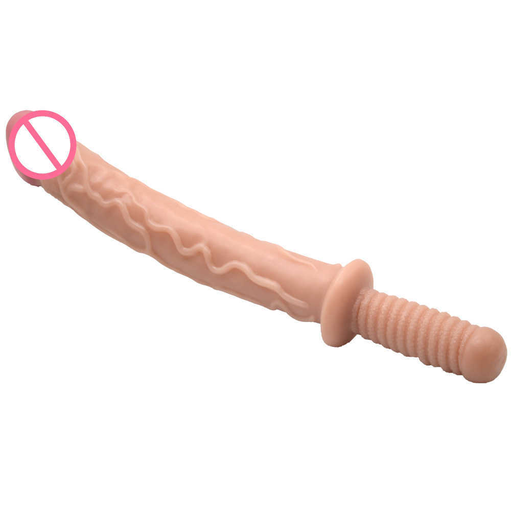 Appareil féminin simulé avec un grand couple produit Fun Produit anal double use Stick 75% de réduction sur les ventes en ligne