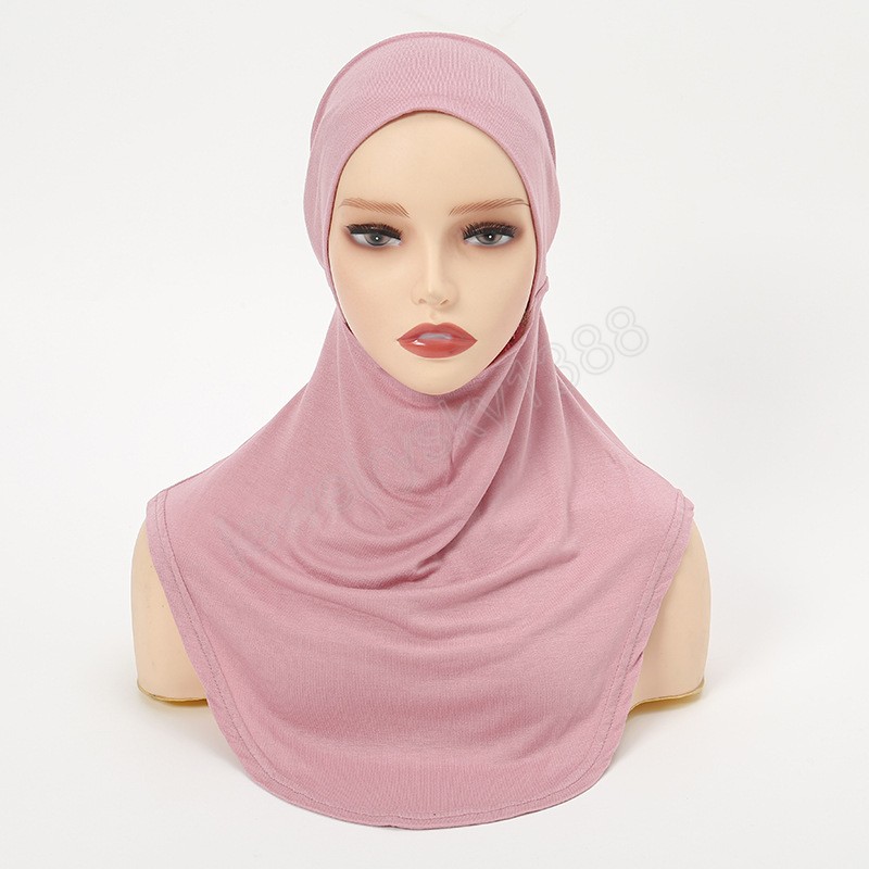 Modalny bawełniany koszulka Instant Wewnętrzna kapitaczka Hijab Bonnet