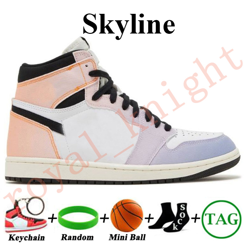 Jumpman 1 High Og 1s Mens Basketball Shoes Palomino Spider Vers UNC Toe Lost and Found Bred Patent University Blue Lucky Green Men Sneakers Women Sports Trainers