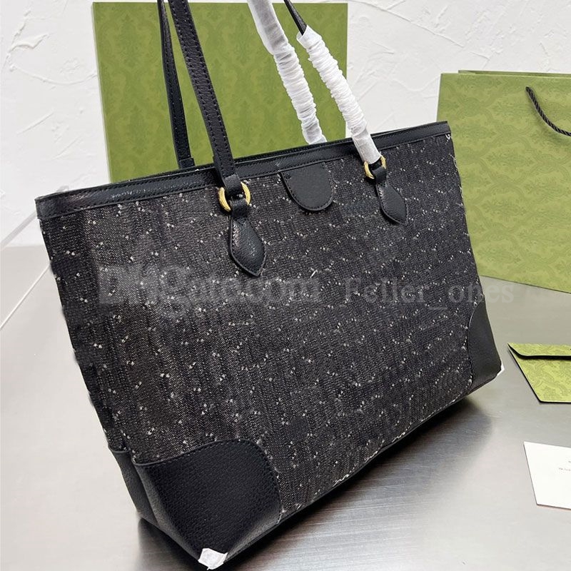 Klassische Designer-Tasche, Einkaufstasche, große Kapazität, Umhängetaschen, Damen-Handtasche aus Segeltuch, alte Blumen, ikonische Brief-Reisetaschen, Geldbörse, Handtaschen mit Ledergriff