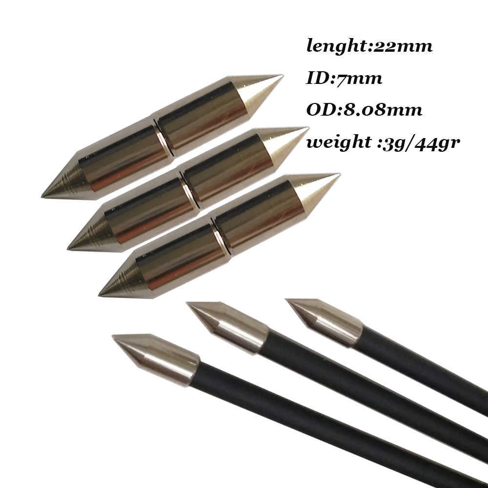 Bow Arrow Linkboy Archery Arrow Points Field Tips Point ID5.6/6.0/7./8mm for Recurve Bow Broadhead ArrowheadHKD230626