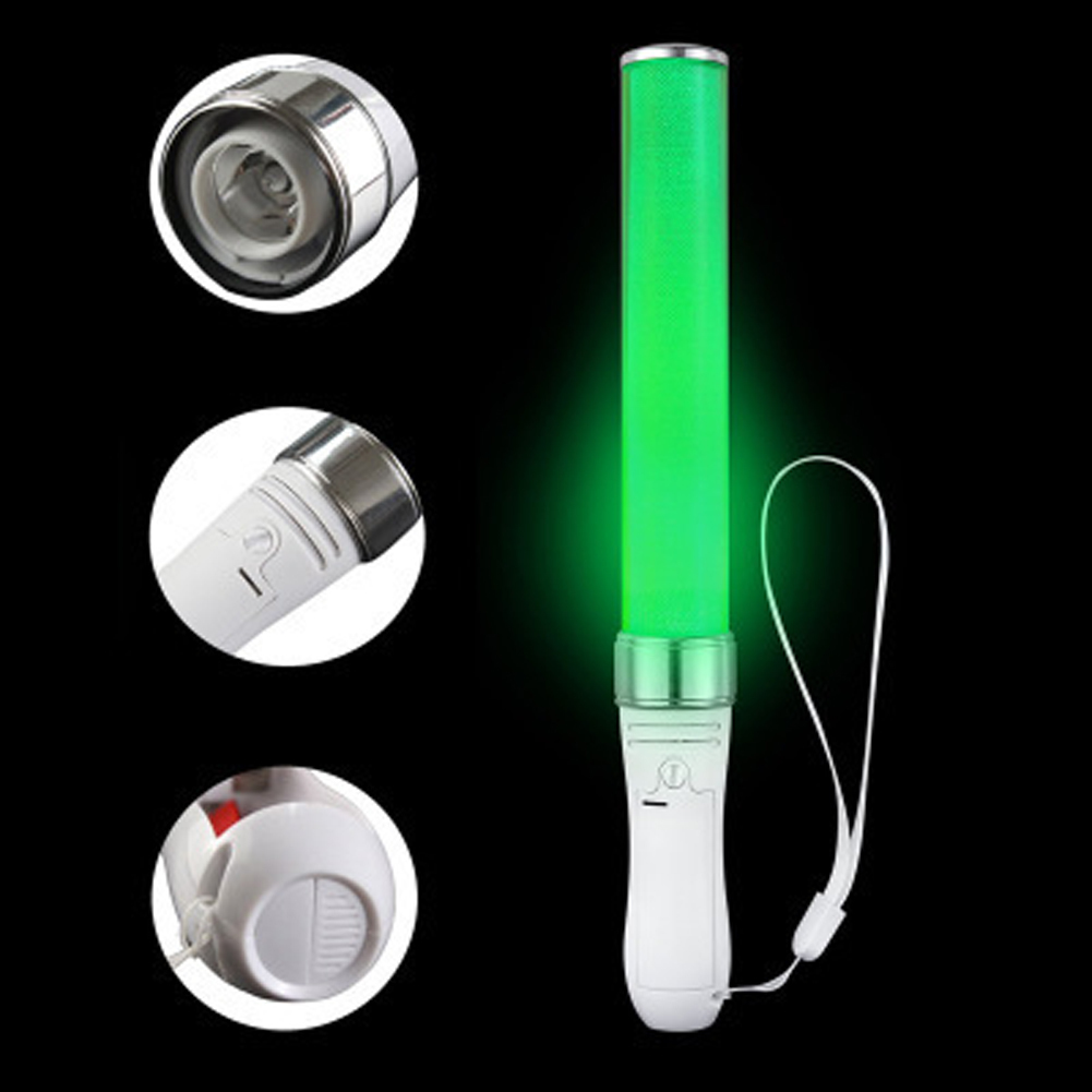 LED Light Sticks 3W 15 Färgbyte Glödpinnar Batteridriven DMX Remote Control Glow Stick för konserter Partier Firande Kpop 230625