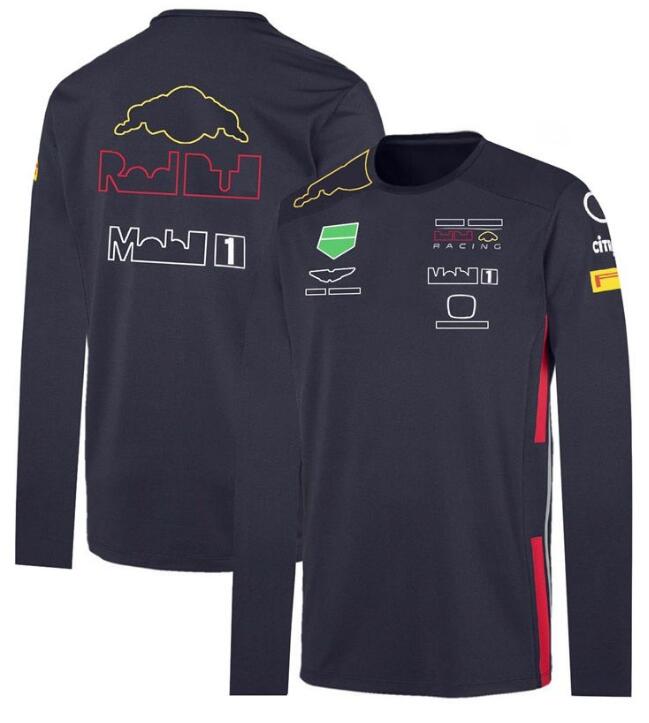 Camisas de corrida F1 primavera e outono ao ar livre camisa de mangas compridas o mesmo estilo personalizado