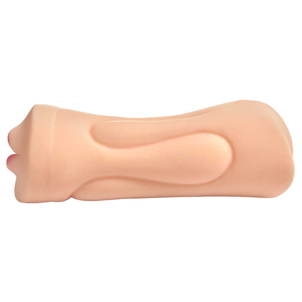 AJ07 double tête S-type mâle canal exerciseur sexe oral nom dispositif avion tasse moulage inverse fournitures