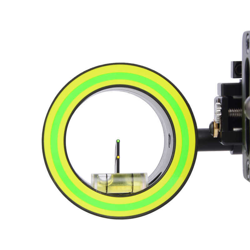 활 화살표 복합 활 시력 핀 조준 포인트 광경 6061 알루미늄 합금 조절 가능한 양궁 사냥 사냥 액세서리 hkd230626