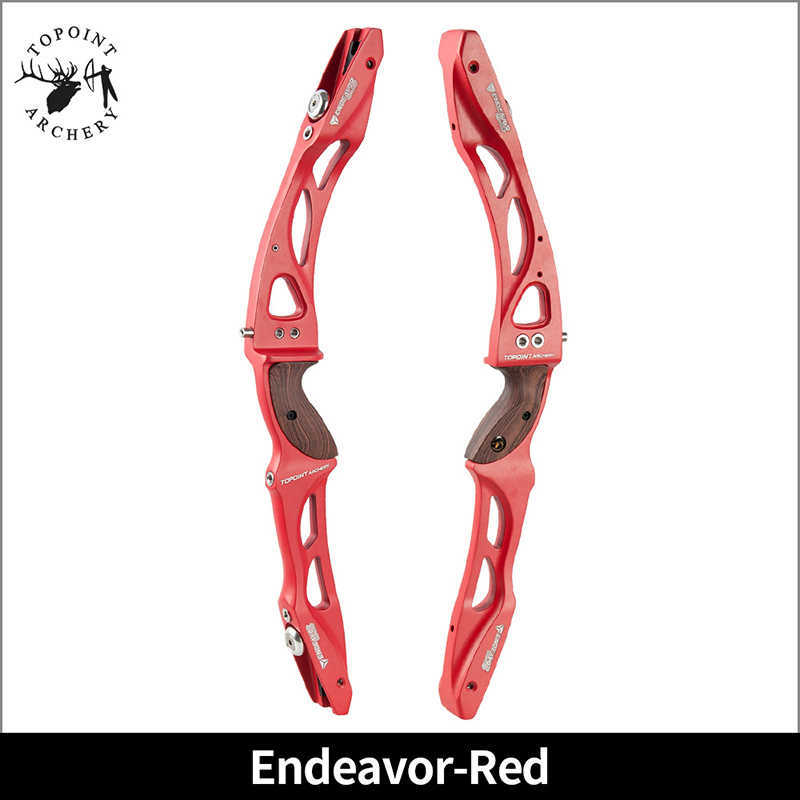 Bow Arrow Topoint Endeavor 25" ILF Recurve Bow Handle Right Left Hand Takedown Grip Competition Sports Hunting Shooting Bow RiserHKD230626