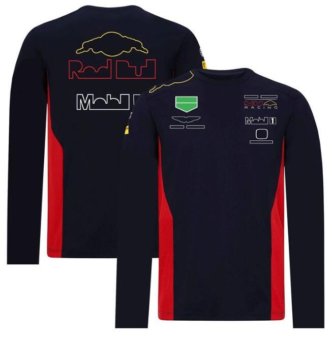 F1 race T-shirt zomer nieuw shirt met lange mouwen met op maat