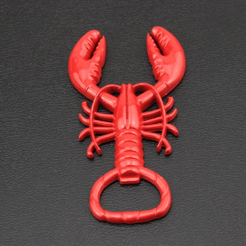 Creative Openers nouveau ouvre-bouteille de homard porte-clés en métal festival de la bière petits cadeaux dh9733