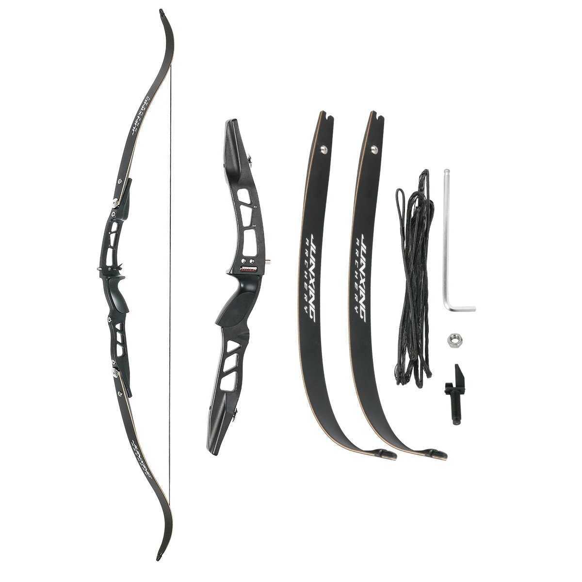 Bow Arrow F167 Recurve Bow 66 Inches 20-40 Lbs ILF Interface for Right Hand User Archery Hunting ShootingHKD230626