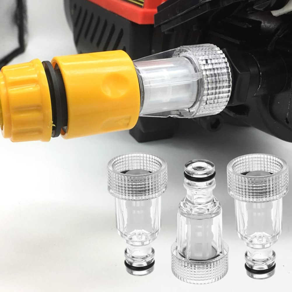 Car Washer Adapter Pressure Washer Water Quick Connector Filter Set Garden Hose Adapter Pipe Fitting Quick Connection