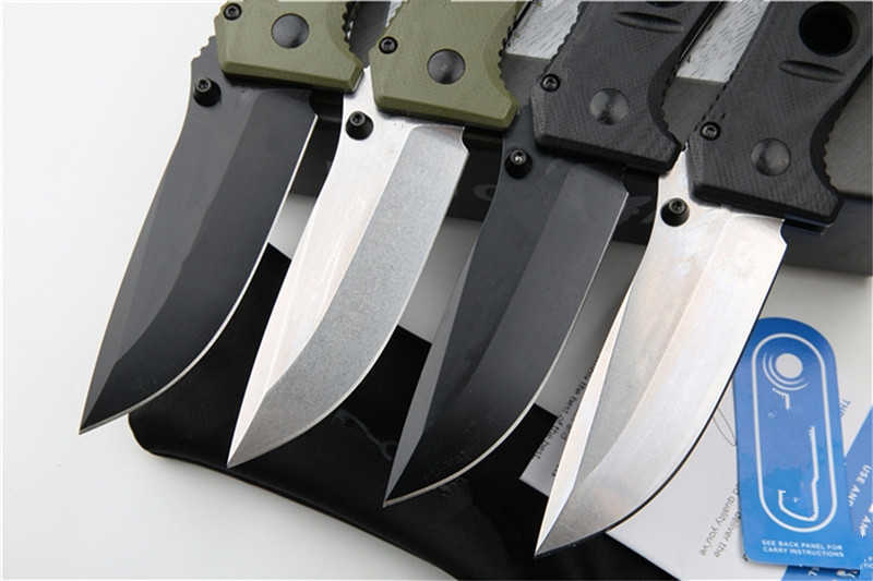 Охотничьи ножи для кемпинга JULI New BM Mini 273 273BK Складной нож Mark CPM-CRUWEAR Blade G10 Handle Camping Kitchen Hunting Pocket Outdoor EDC KnifeHKD230626