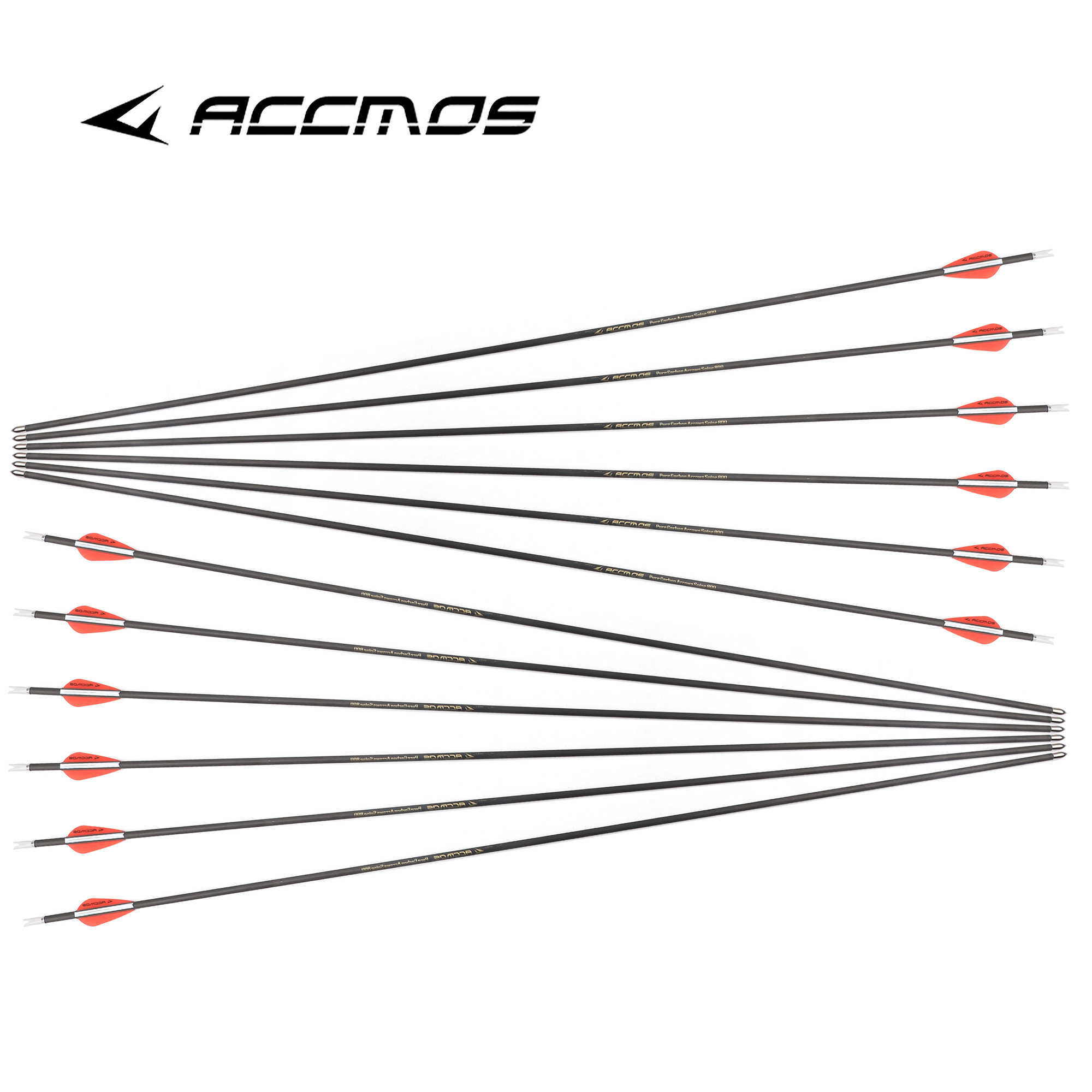 Bow Arrow Hot Pure Carbon Arrow Spine 600 700 800 900 1000 1100 1300 1500 1800 ID 4.2 mm Tiro con arco para tiro con arco recurvo HKD230626