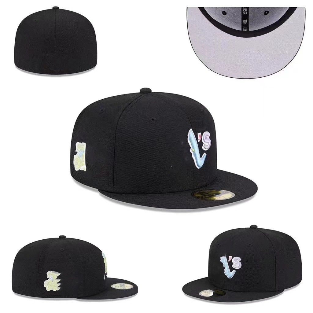 Capas ajustadas Moda de sombrero NUEVO GUANTOS México Capas de bolas Carta Hip Hop Hat Hats Baseball Caps para adultos Pico plano para un estilo unisex Tamaño cerrado 7-8