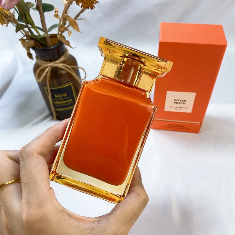 100ml 3.4fl.oz Bitter Peach Perfume For Women Long Lasting Fragrance Body Spray luxury perfume gift Fast shipping