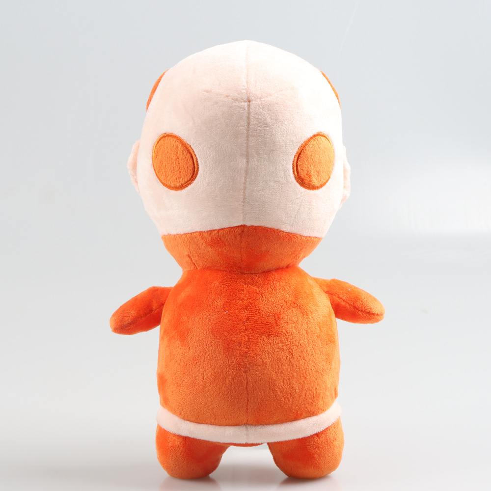 Wholesale new products Orange monster baby plush toys Attack on Titan plush doll Children's games Playmates holiday gifts room decoration