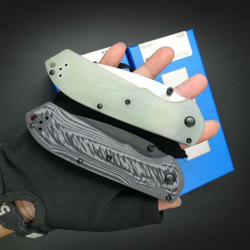 Bench BM 560 560bk-1 AXIS Folding Knife CMP-M4 Blade G10 Handle Outdoor Hhunting Self Defense Survival Knives BM 940 485 781 710 535 9070 430 533 EDC Tool BM42 UT85 UT88