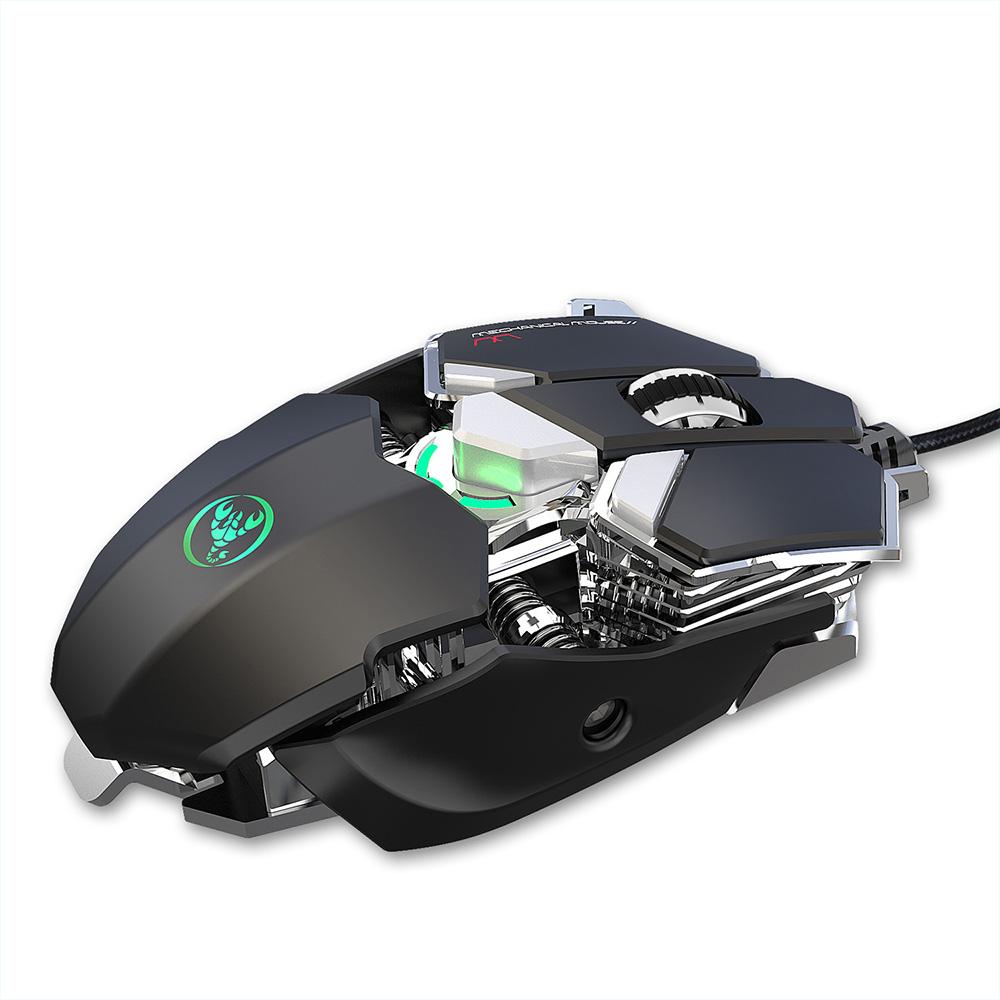 Mice USB Wired Gaming Mouse Ninekey Macro Programming Mouse Adjustable DPI