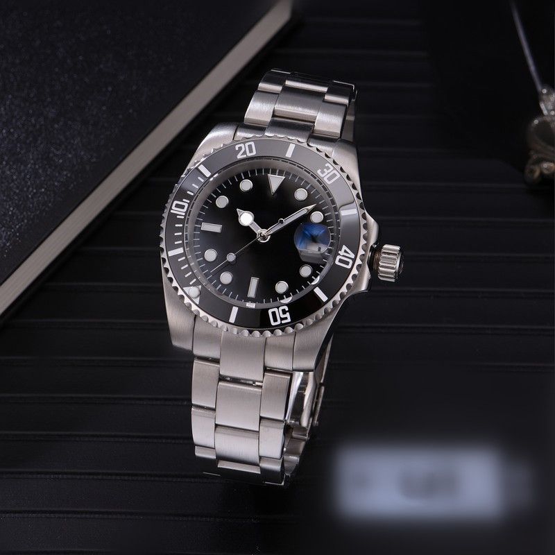 Relógios masculinos de luxo, relógios de grife, pulseira de aço inoxidável 904L, relógios de pulso japoneses com movimento de quartzo, relógios femininos luminosos, à prova d'água, montre de luxe