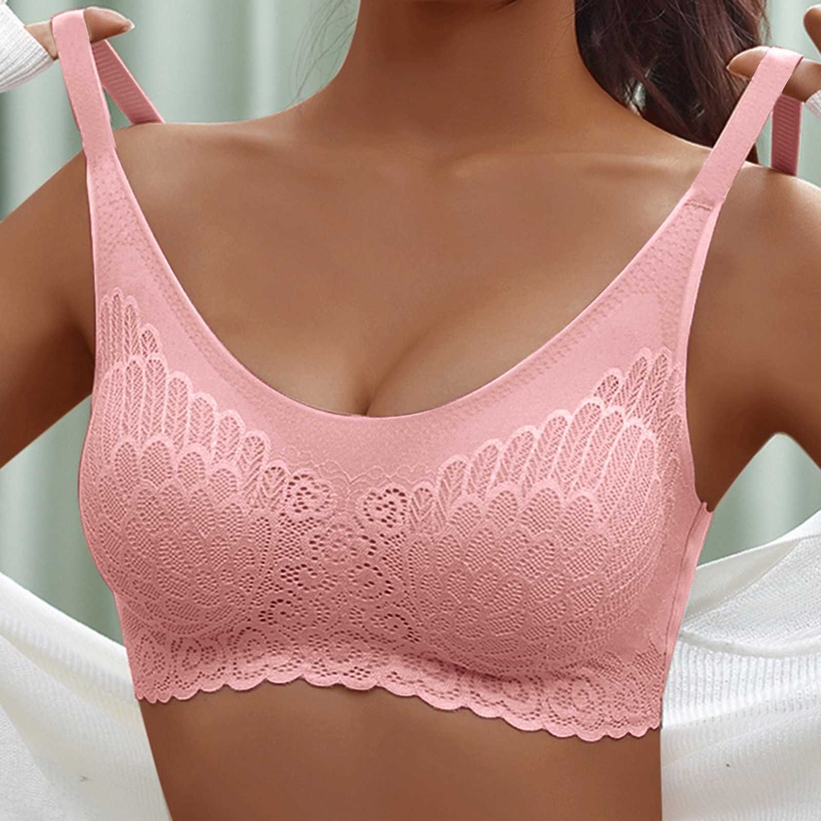 Plus 4XL Latex Bra Seamless Bras For Women Underwear BH Push Up Bralette With Pad Vest Top Bra L230619