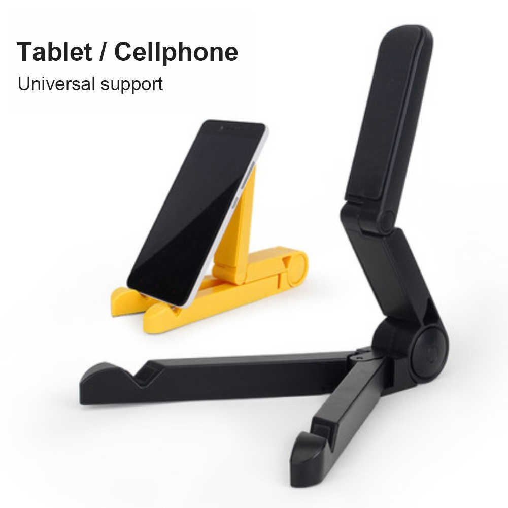 Suporte para tablet dobrável Suporte para tablet Suporte ajustável para montagem em mesa Tripé Suporte de mesa para IPhone IPad Mini L230619