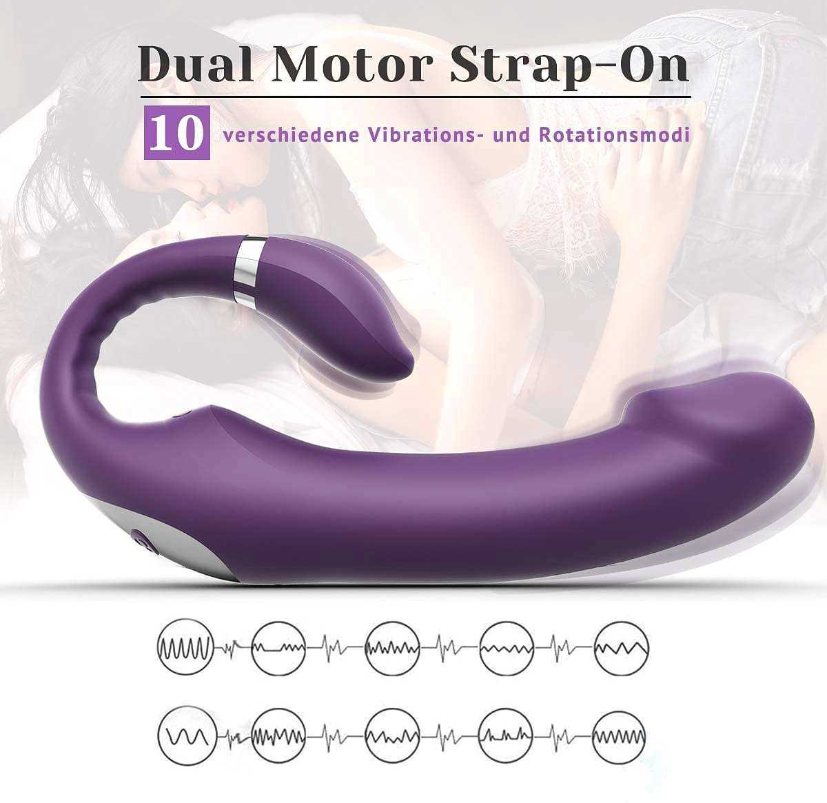 Dubbelplockning Stick Women's G-Point Massage Privat Multi Frequency Vibration Fun AV Adult Device 75% RABATT Online Sales