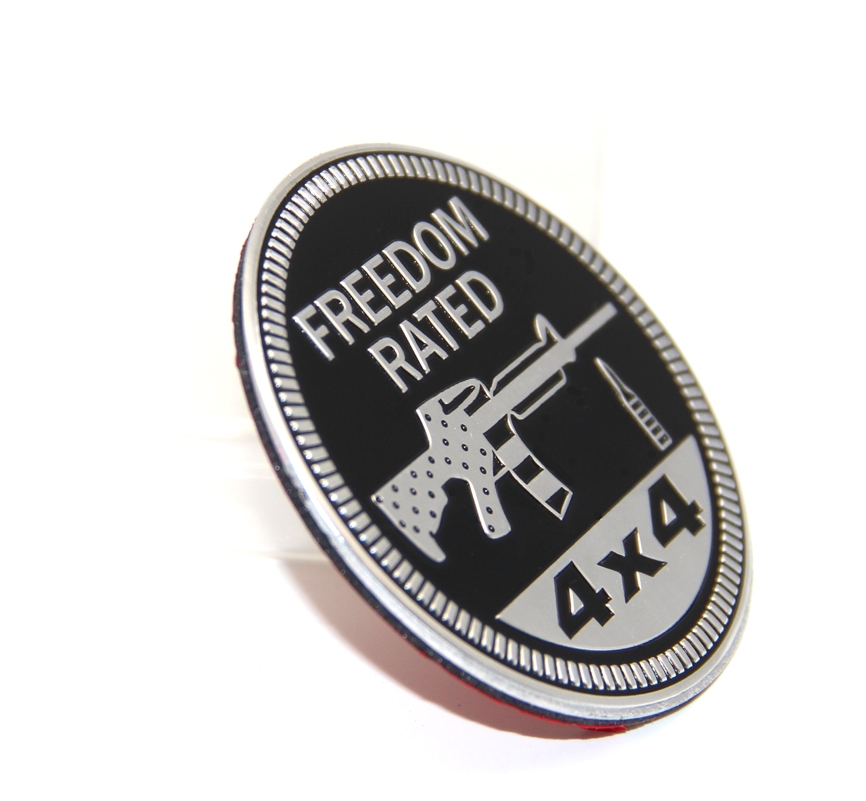 Car Sticker 3D Emblem Trail Rated Badge Truck Parts For Jeep Wrangler Patriot 4x4 Car Sticker
