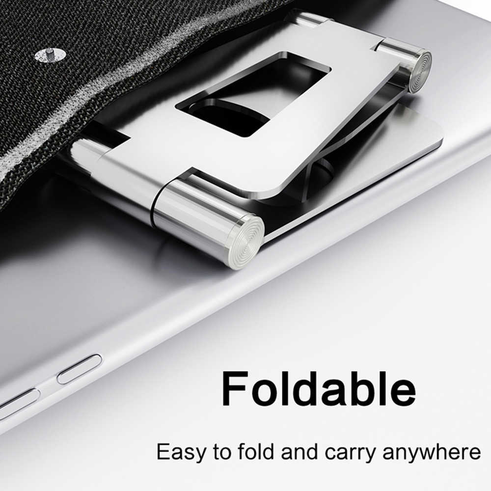 Universal-Telefonständer E-Reader Tablet-Halter Aluminiumlegierung Desktop-Handyhalterung für iPhone iPad Samsung Huawei Xiaomi L230619