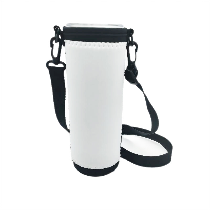 Drinkware Handle Sublimation DIY White Double Sided Blank Neoprene 20oz Skinny Tumbler Drink Handle Cover