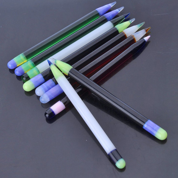 4.5 인치 왁스 dabber 오일 연필 dabbers 유리 네일 붕규산 흡연 액세서리 봉 파이프 물 담뱃대 다채로운 dabbing 도구