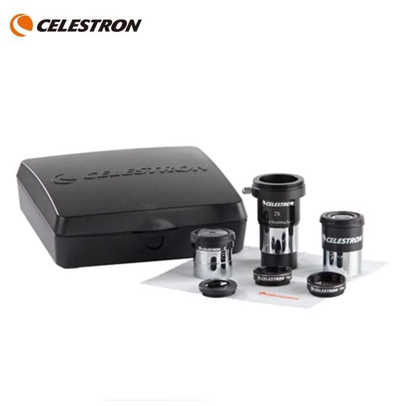 Telescope Binoculars Cestron Astromaster Accessory Kit inkluderar 2x Barlow NS 6 mm Ploss 15 mm Kellner Egterpiece #25 #80a Filter Moon Filter HKD230627