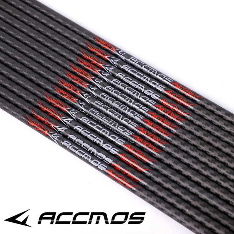 Bow Arrow 6-3K Weave 100% Pure Carbon Freccia Tubi Spine 200 250 300 350 400 500 Frecce in carbonio tiro con l'arco Caccia fai da teHKD230626